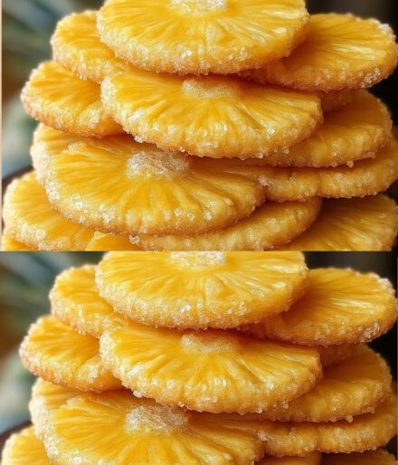 Pineapple Upside Sugar Cookies
