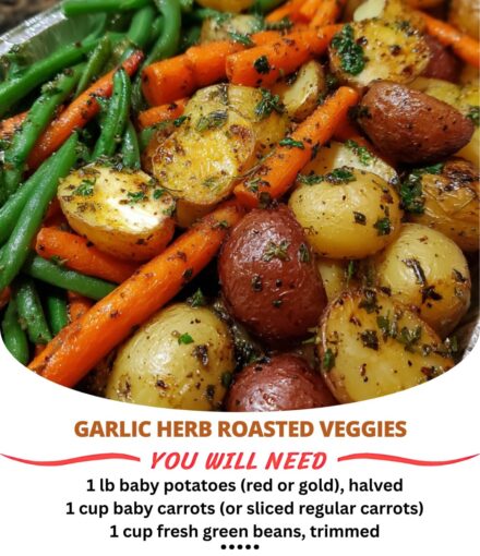 Garlic Herb Roasted Veggies