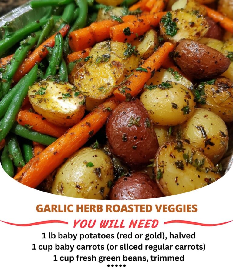 Garlic Herb Roasted Veggies
