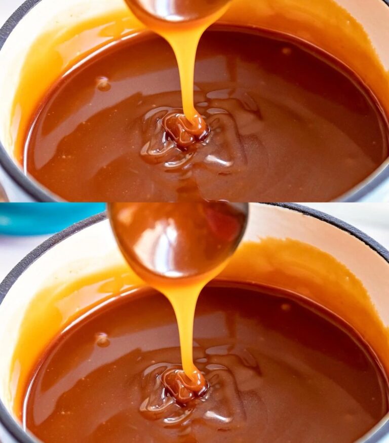 this Homemade Caramel Sauce is ready in minutes and tastes a million times better! 🥄