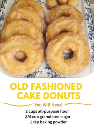 Old Fashioned Cake Donuts