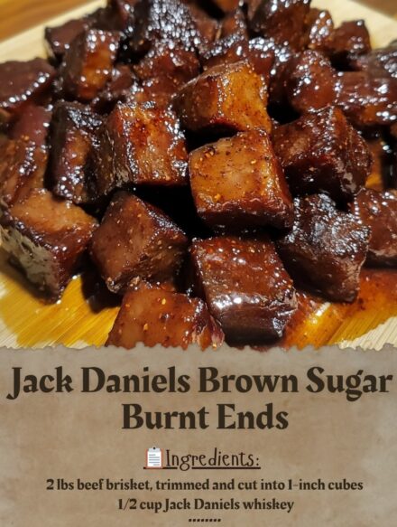 Jack Daniels Brown Sugar Burnt Ends
