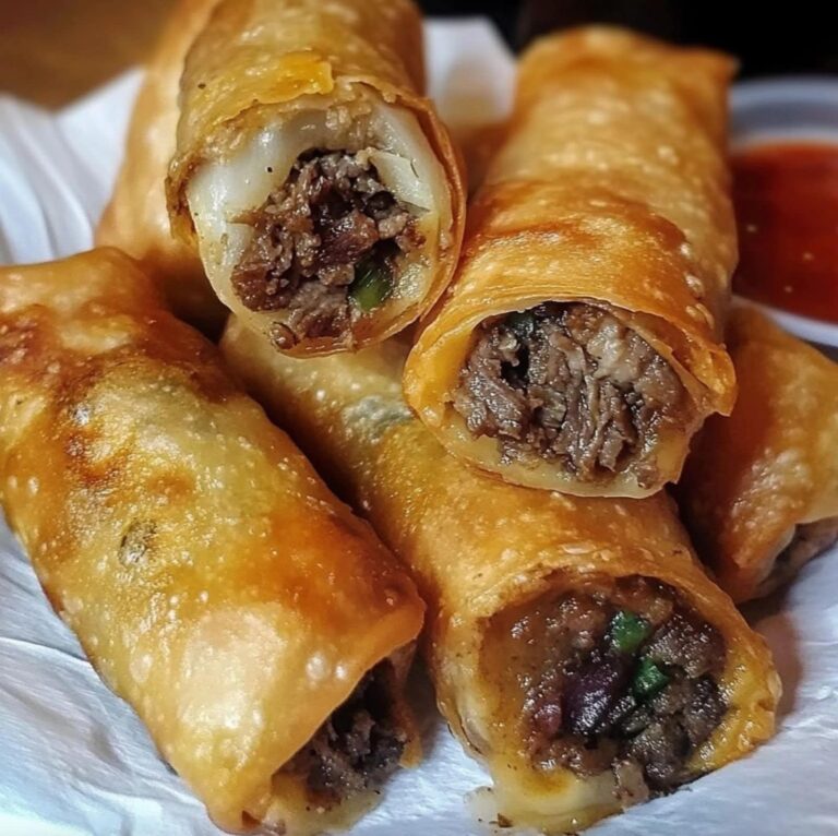 Philly Cheesesteak Egg Rolls: The Ultimate Crispy, Cheesy, and Savory Snack