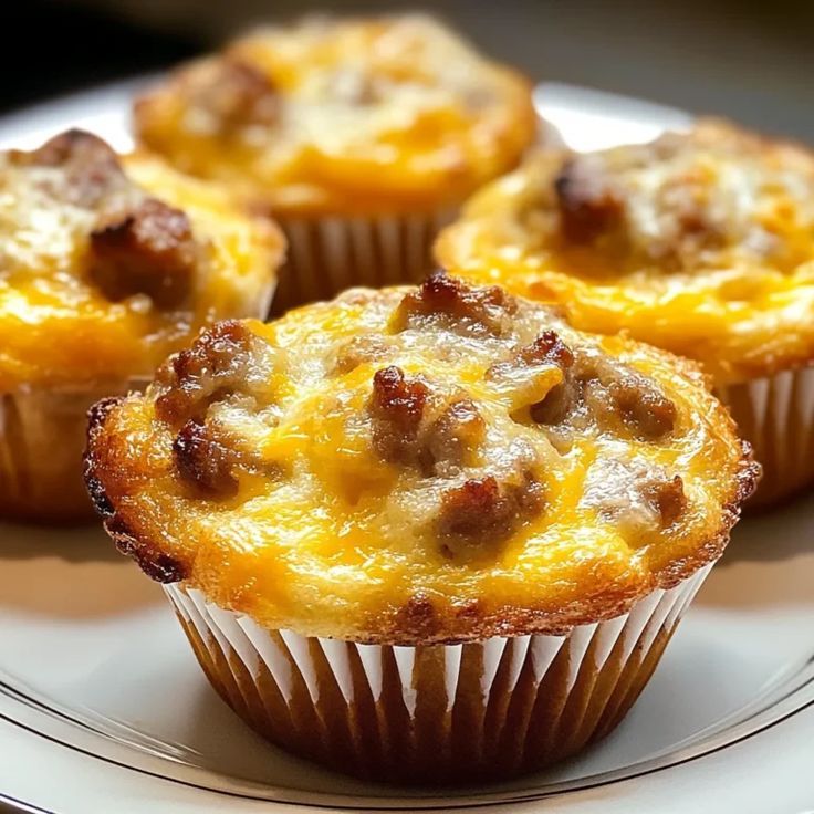 Easy sausage eggs cheese Bisquick