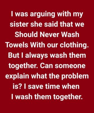 The Truth About Washing Towels and Clothes Together