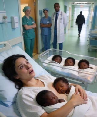 All five babies in the bassinets were Black. My husband took one look and screamed, “Those aren’t my children!” Then he rushed out of the hospital and never came back. I was left alone, holding five newborns as nurses whispered behind me and the doors closed in his wake. Thirty years later, he stood before us again… and the truth waiting for him destroyed everything he thought he understood. I never believed the most important day of my life would begin with a scream. My name is María Fernández, and thirty years ago I gave birth to five babies in a public hospital in Seville. The labor was long, brutal, and draining. When I finally woke up and saw five bassinets lined up in front of me, I was overwhelmed by fear and love all at once. They were so small, so delicate… and every one of them was Black. Before I could even gather my thoughts, my husband, Javier Morales, walked into the room. He stared at one crib. Then another. His jaw tightened. His lips shook. Rage flooded his eyes. “They’re not my children!” he yelled. “You deceived me!” The nurses tried to intervene, telling him tests could be done, explaining the babies hadn’t even been officially registered yet, that answers would come. But Javier wouldn’t hear it. He pointed at me with nothing but disgust and said, “I won’t live with this shame.” Then he turned and walked out. He didn’t look back. He didn’t ask for an explanation. He didn’t demand proof. He simply left. I remained there alone, five newborns in my arms, while the nurses exchanged uneasy glances and the doors slowly shut behind him. No one knew what to say. Neither did I. I just held my children, fighting the urge to collapse. In the days that followed, rumors spread. Eyes lingered. Silence grew heavy. Some people believed I’d been unfaithful. Others suspected a hospital error. No one had real answers. Javier never returned. He changed his phone number, moved away, and erased our life together as if it had never existed. I signed every form by myself. I named my children—Daniel, Samuel, Lucía, Andrés, and Raquel—and left the hospital with a borrowed stroller and a shattered heart. That night, as all five slept around me, I made myself a promise. One day, I would uncover the truth. Not out of revenge—but so my children would always know who they truly were. What I didn’t know then was that thirty years later, Javier would stand in front of us again… and the truth waiting for him would be far more devastating than he could have imagined. To be continued in the comments 👇