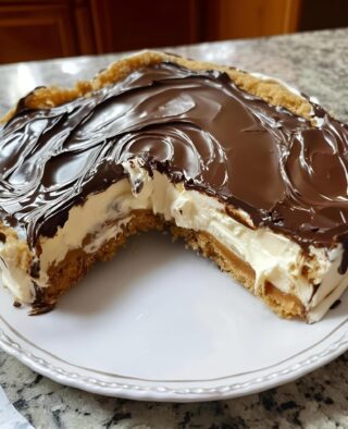 No bake Chocolate Eclair Cake