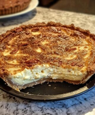 Pecan Cheesecake Pie