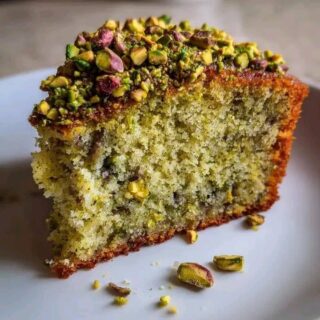 Gâteau à l’huile d’olive et aux pistaches
