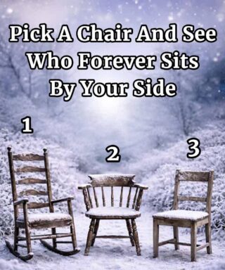 Three Chairs — And the Person Who Will Stay by Your Side for Life