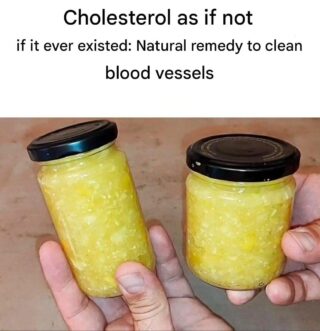 Cholesterol as if it never existed: A natural remedy to clean bl00d vessels.