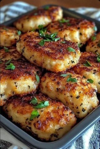 Galettes de Poulet Maison