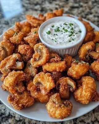 Champignons Frits Maison