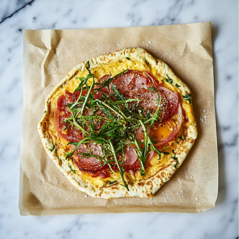Omelette roulée à emporter