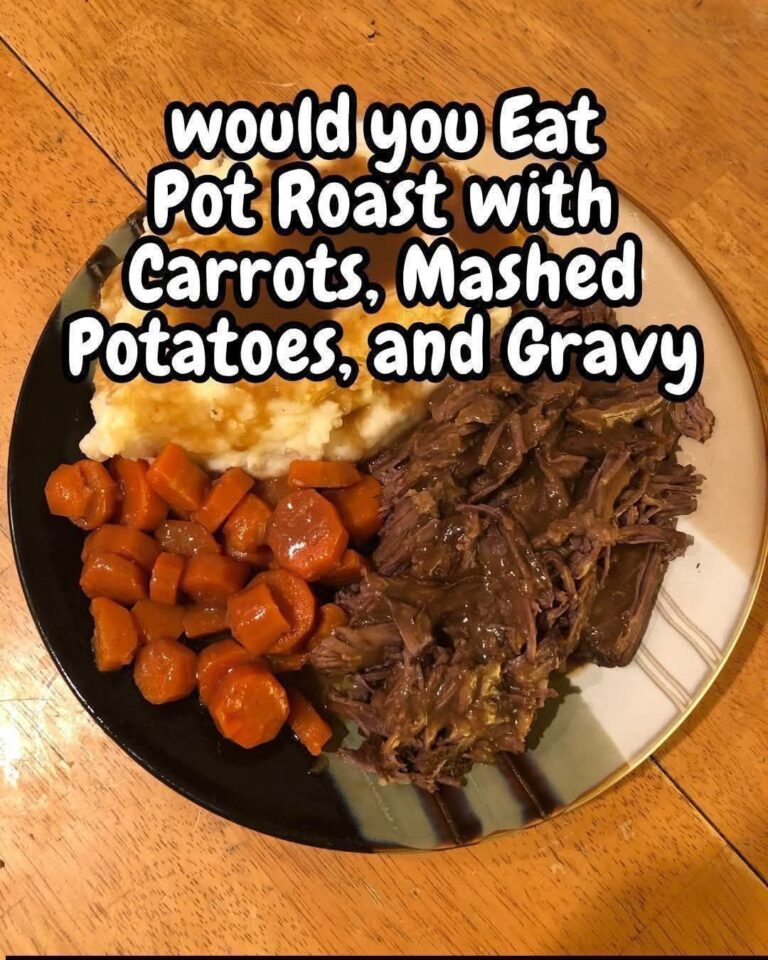 Pot Roast with Mashed Potatoes
