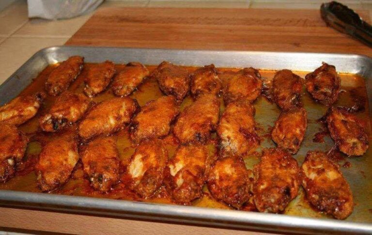 BAKED CURRY CHICKEN WINGS