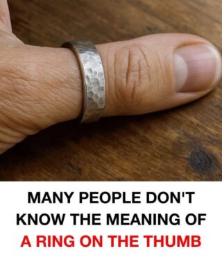 The Hidden Meaning Behind a Ring on the Thumb 🌀💍