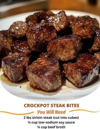 Crockpot Steak Bites – Tender, Flavorful, and Melt-In-Your-Mouth