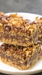 How to Make No-Bake Chocolate Oatmeal Bars — Chewy, Fudgy & Ready in 20 Minutes!