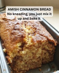 Old-Fashioned Amish Cinnamon Bread — Sweet, Swirled, and Straight from the Farmhouse Kitchen