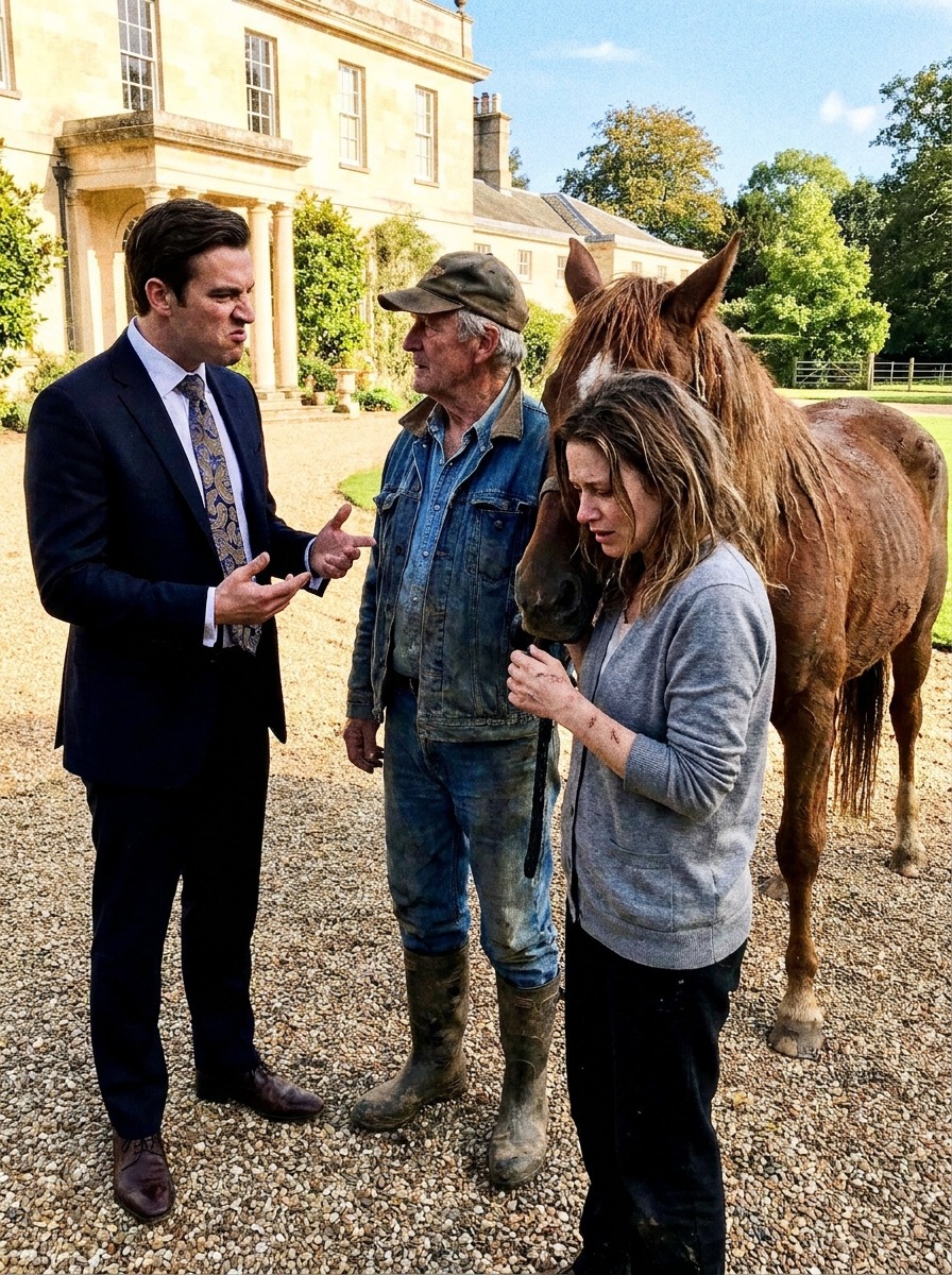 The Old Horse Who Carried Her Secret Back Through the Gate