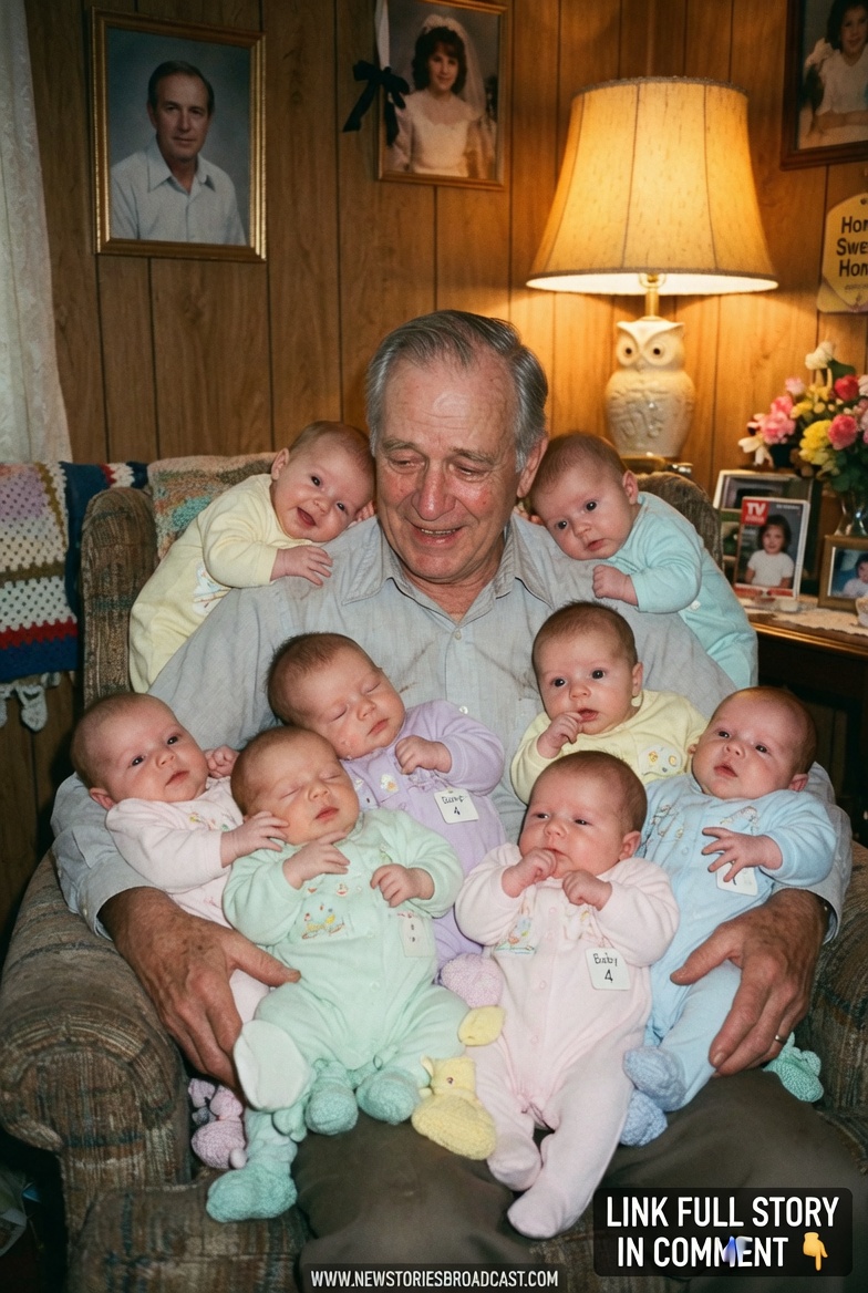 THE MAN WHO ADOPTED NINE ABANDONED BABY GIRLS IN 1979 — AND THE TEARFUL GIFT THEY GAVE HIM 46 YEARS LATER 
