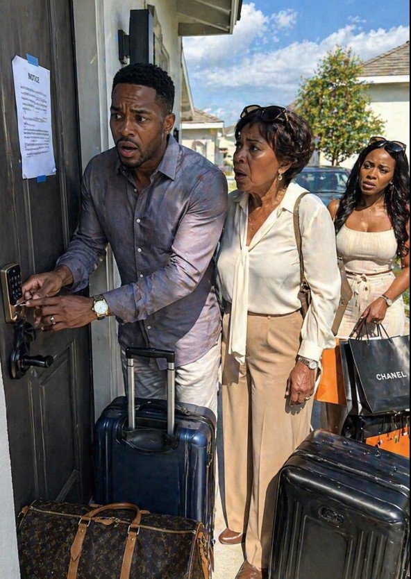 My mother-in-law looked at my 38-week pregnant belly, told my husband, “Put a lock on both doors and let her give birth alone,” and then went off on a luxury trip, paid for with my money. Seven days later, they returned tanned, smiling, and dragging suitcases full of shopping bags…