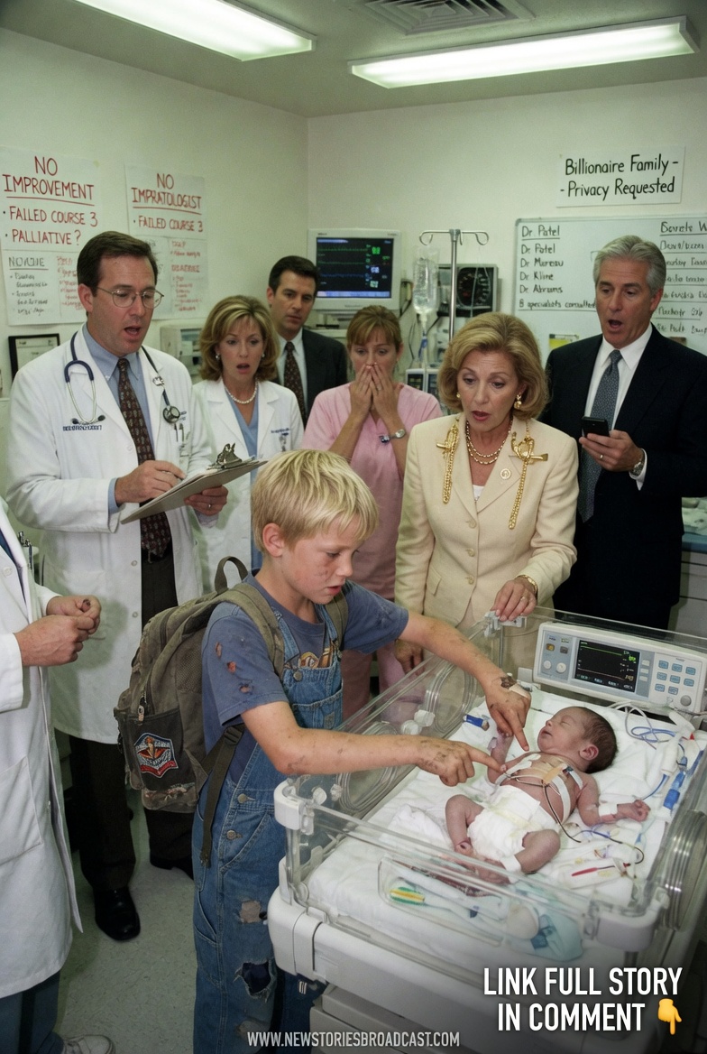 THE HOMELESS BOY WHO SAVED A BILLIONAIRE’S BABY WHEN EIGHT TOP DOCTORS HAD GIVEN UP 🏥👦❤️