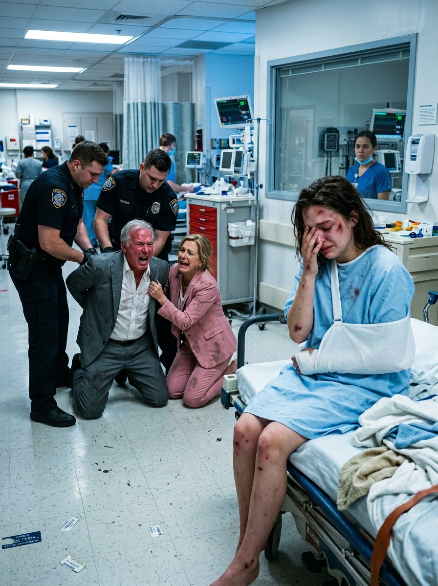 Every Day He Beat Me For Sport—Until The Night My Arm Snapped And The Doctor’s Call To 911 Ended Their Cruel Triumph Completely