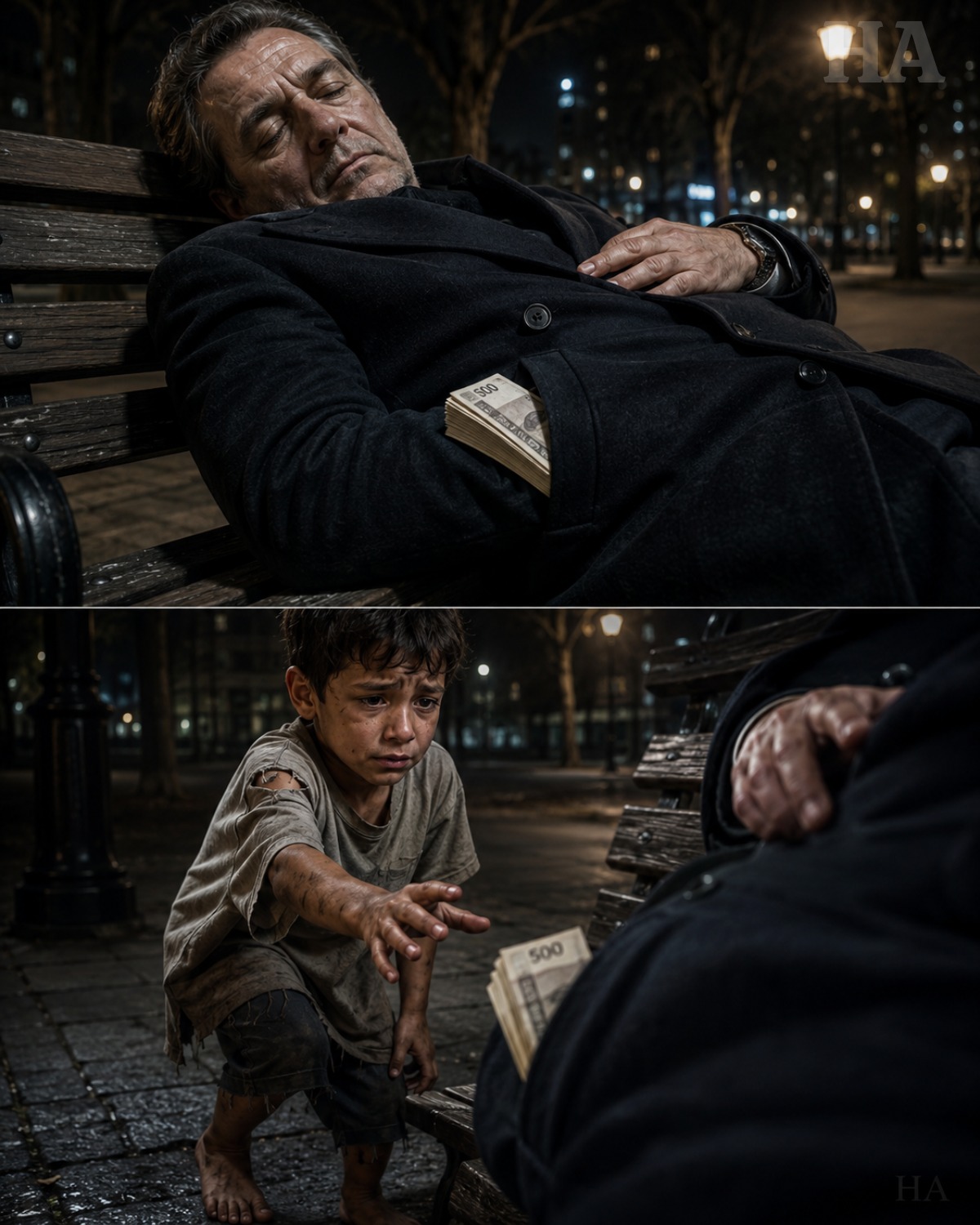 He Adopted the Starving Boy Who Saved His Fortune — Years Later, the Boy Opened a Locked Safe and Discovered the Millionaire’s Final Secret