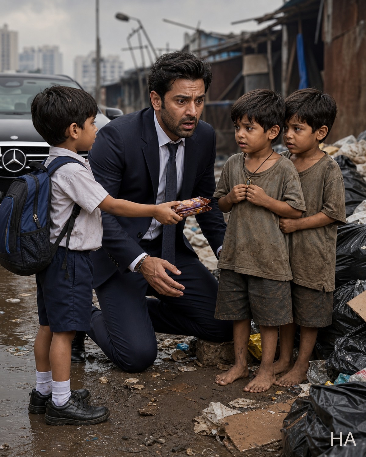 My Son Screamed for Me to Stop the Car Because Two Homeless Boys Looked Exactly Like Him — Then I Found Out My Dead Wife Had Given Birth to Triplets