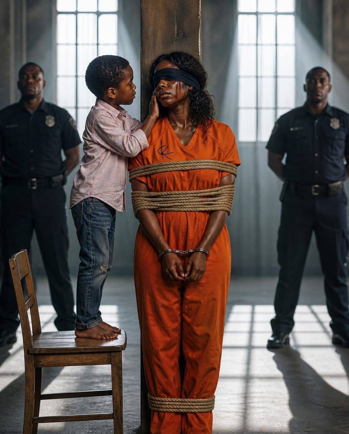 My mom was sentenced to d!e for ᴋɪʟʟɪɴɢ my dad, and for six years, no one believed she was innocent. 5 minutes before the execution, my little brother hugged her and whispered something that shattered everything.
