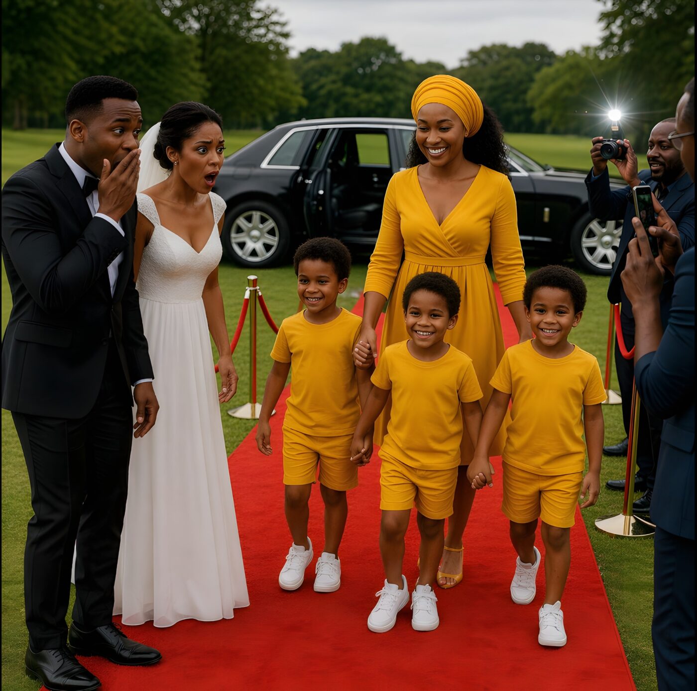 He Invited His Poor Ex-Wife To His Wedding To Disgrace Her, But She Came In A Rolls-Royce + Triplets