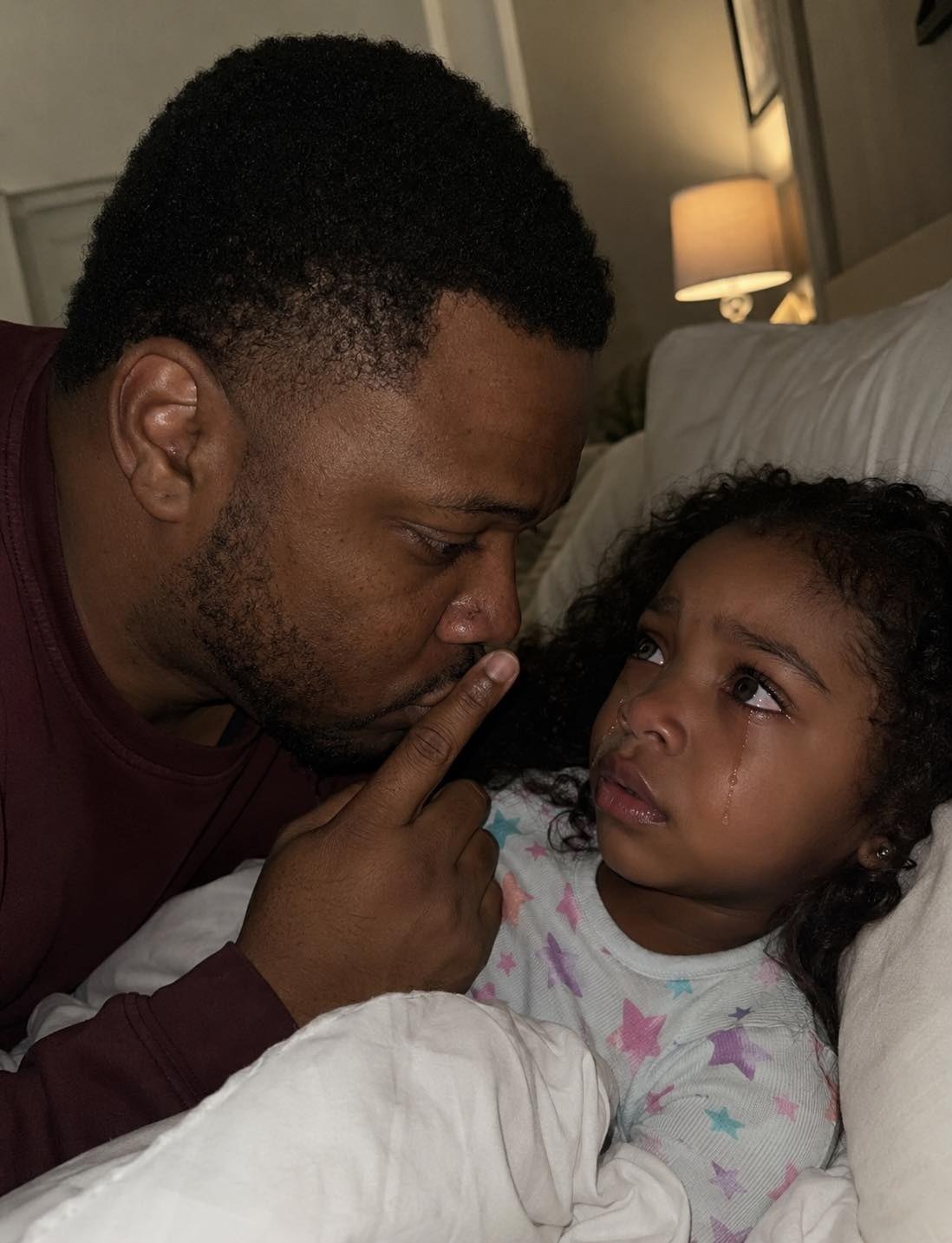 I had just gotten home from a work trip when my eight-year-old daughter whispered the secret her mother thought would stay hidden.  I had been home less than fifteen minutes.  My suitcase was still by the front door. My jacket was still on the couch. I had barely stepped inside when I knew something was wrong.  No small feet running toward me. No laughter.  They confirmed the bruising. Asked careful questions. Called in a child protection team.  Sophie told the truth again—quiet, but clear.  That it wasn’t the first time. That her mom got angry. That she was told to stay quiet.